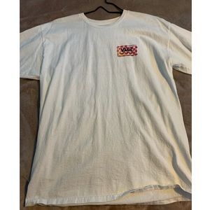 A white vans shirt